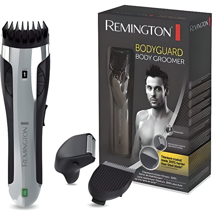 Remington Tondeuse Rasoir Corps Homme Bodyguard 5 Sabots 2 Têtes Interchangeables BHT2000A - vue 9