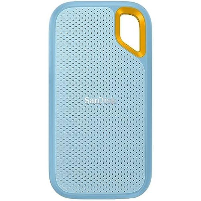 SanDisk 2TB Extreme Portable SSD – Up to 1050MB/s – USB-C USB 3.2 Gen 2 – External Solid State Drive – SDSSDE61-2T00-G25B