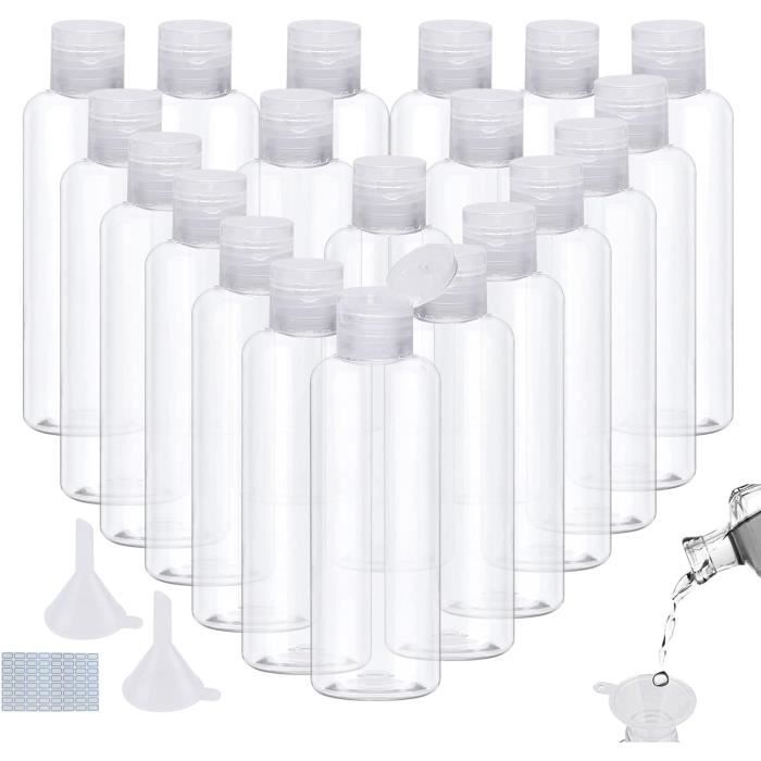 AMANMAN 23 Pièces Pochettes de Voyage Vides Rechargeables 100/50/30ml