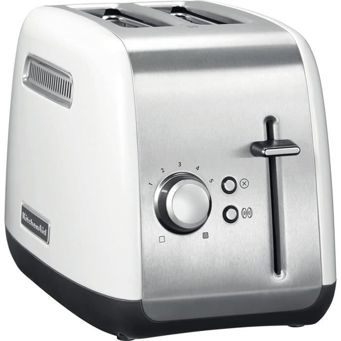 SMEG Toaster 2 tranches Blanc Années 50 - TSF01WHEU avis moins cher