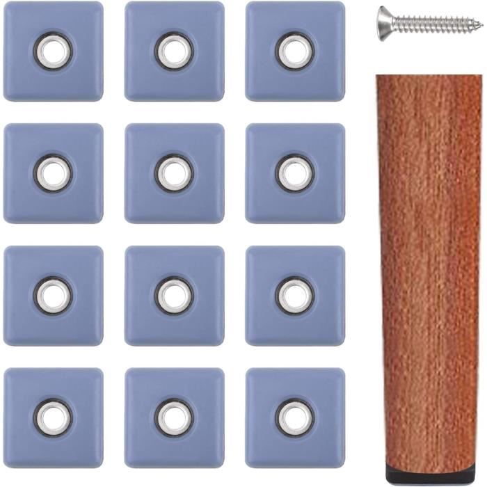 Lot De 24 Patins Adhésifs Pour Pieds De Meubles - 25 Mm - Ronds - Auto