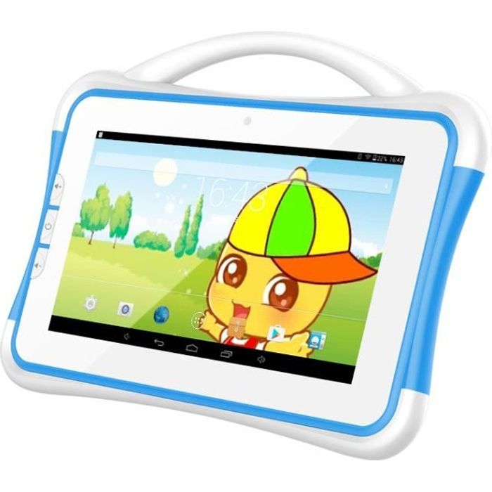 Cheerjoy Tablette Enfants 7 Pouces,Tablette Android 12 pour Enfants,32Go  ROM 128Go Expand,Contrôle Parental,Logiciels Enfants pré-installés,Tablette  Android pour Tout-Petits (Blu) : : Informatique