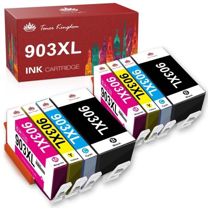 Compatible 903 Xl 903Xl Cartouches D'Encre Remplacement Pour Hp 903Xl