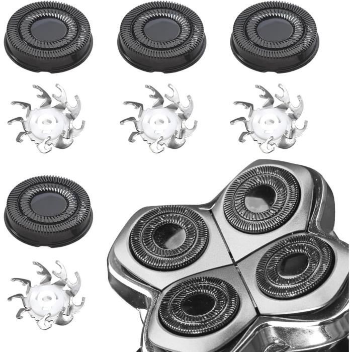 Lames De Rechange Pour Pitbull Skull Shaver, 8Pcs Tête De Rechange Compatible Avec Pitbull Gold