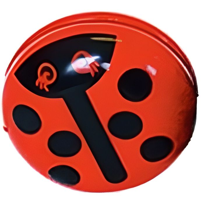 Yoyo en bois - VILAC - Coccinelle - Diamètre 7 cm - Mixte - A partir de 5 ans