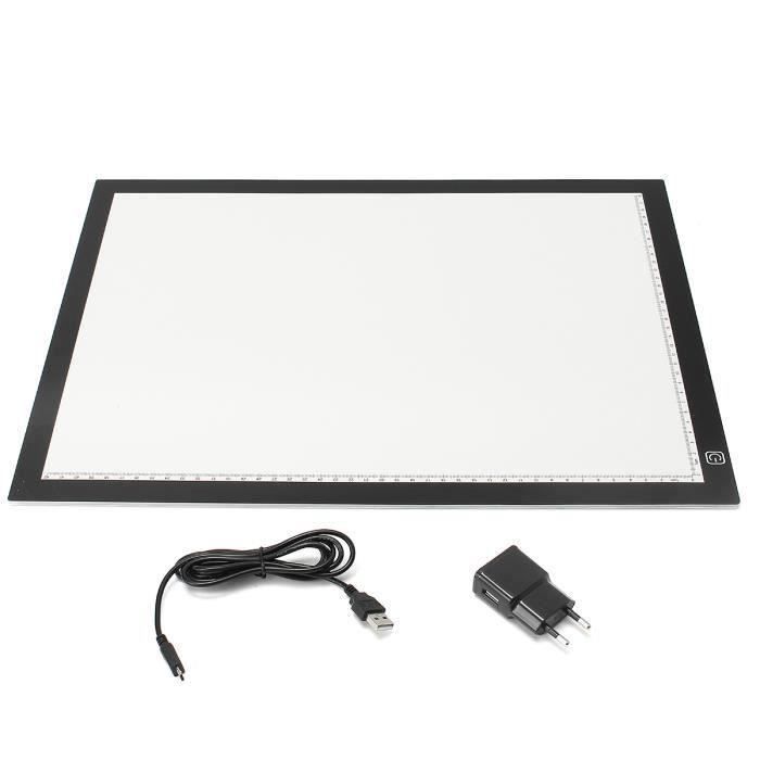Tableau à dessin LED, tableau d'affichage LED 7 couleurs, créativité illuminée, tableau à messages en acrylique réinscriptible avec lumière, support réglable et port USB (11,8 pouces Tableau à dessin LED, tableau d'affichage LED 7 couleurs, créativité illuminée, tableau à messages en acrylique réinscriptible avec lumière, support réglable et port USB (11,8 pouces