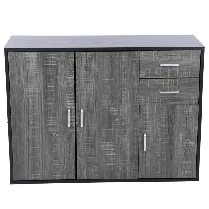 Armoire de rangement de buffet de ménage, armoire de buffet de grande capacité, style moderne