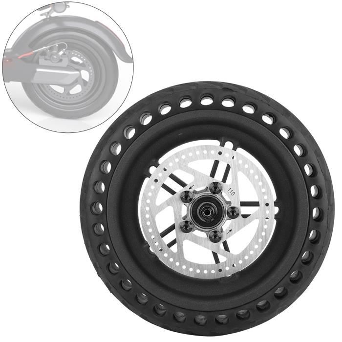 8.5 Pouces Pour Xiaomi Mijia M365 Scooter électrique Roue Arrière Pneu Antidéflagrant 8 1/2x2 Pneus Solides Jante De Roue Non Pneumatique