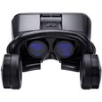 LYVRYJ VR Casque Lunettes 3D Casque de Réalité Virtuelle VR Lunettes Lunettes Films Pack avec télécommande pour 4,0-6,0 Pouces Smart-1