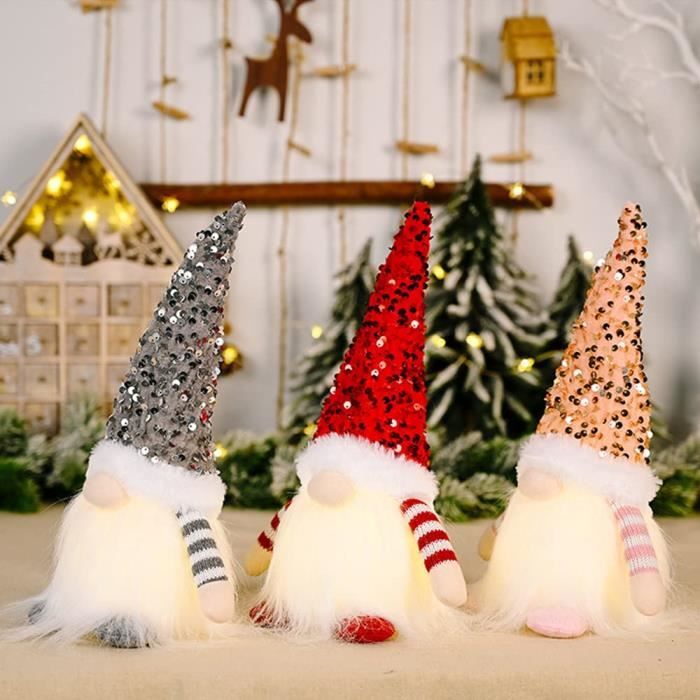 Noël en Peluche Gnomes, Lutin Farceur De Noel, Les Lutins Farceur, Lutin  De Noel, Elfe De Noel, Lutin Farceur De Noel Accessoires