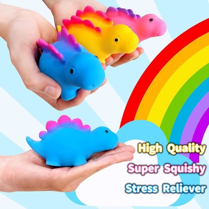 UptVin Chat Squishy Anti-Stress – Jouet à Presser Kawaii 20x10 Cm, TPR Souple, Cadeau Détente Enfant Adulte