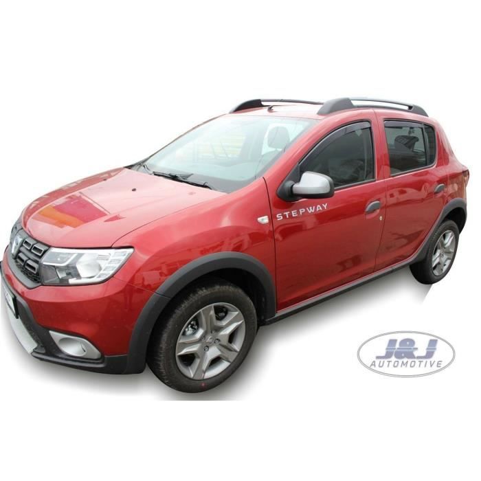 Retroviseur Dacia Sandero Déflecteur D'air J&J AUTOMOTIVE | Heko Deflecteurs D'air Déflecteurs De Vent Compatible Avec Sandero/Stepway Depuis 2021, Ensemble 2 Pcs, Aérodynamique Déflecteur De Voiture Logo Dacia Retroviseur Dacia Sandero Déflecteur D'air J&J AUTOMOTIVE | Heko Deflecteurs D'air Déflecteurs De Vent Compatible Avec Sandero/Stepway Depuis 2021, Ensemble 2 Pcs, Aérodynamique Déflecteur De Voiture Logo Dacia