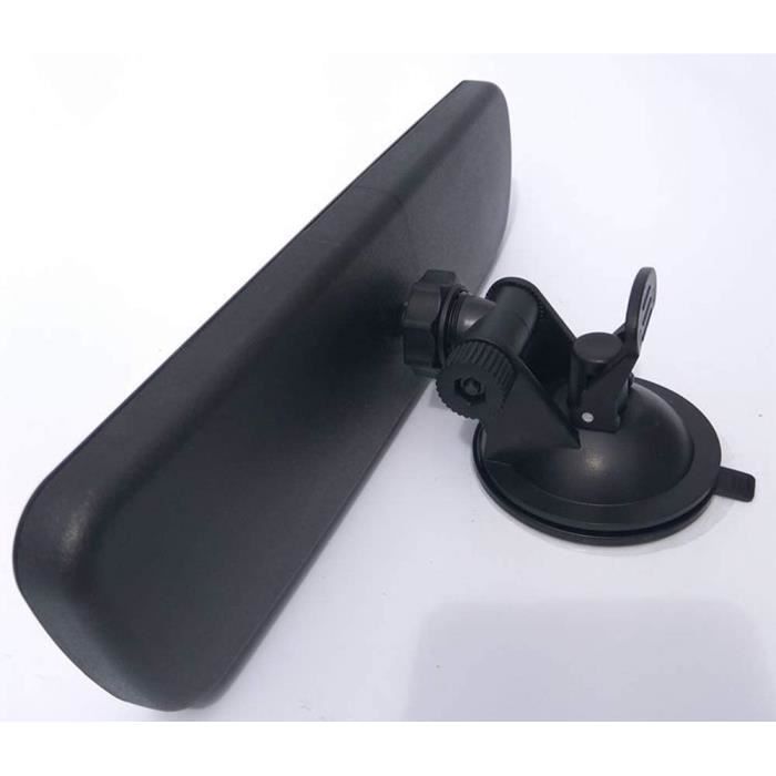 Rétroviseur Intérieur Panoramique Universel Avec Ventouse – 250 X 60 Mm – Vision Élargie Anti-Angles Morts Pour Voiture, SUV, Camion