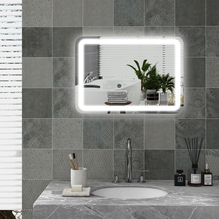 Miroir Salle De Bain Lumineux Antibue