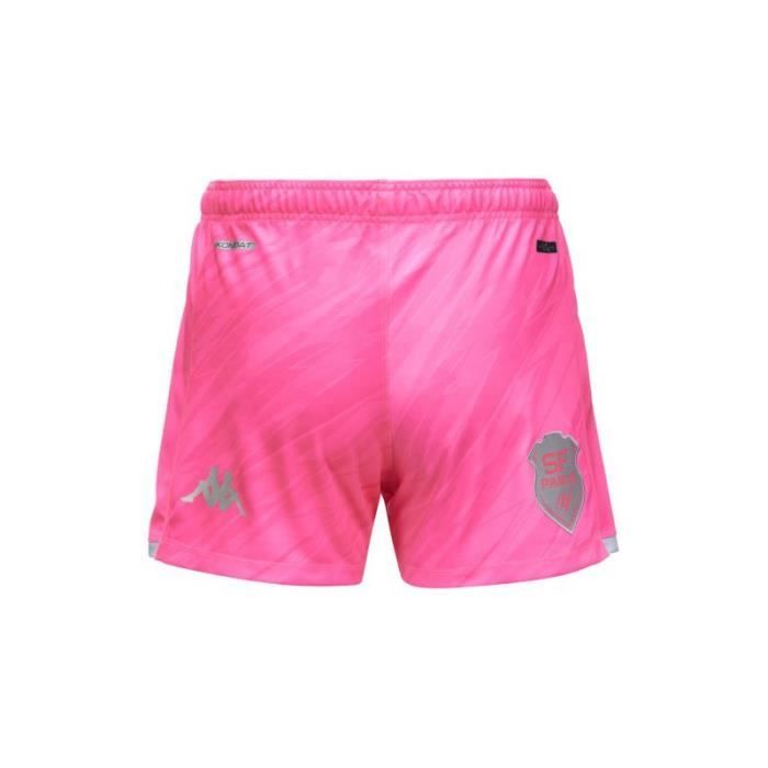 Short de Rugby KAPPA Stade Français Paris Rose Adulte