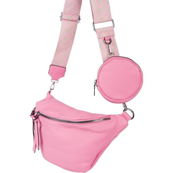Lot De 3 Sacs à Cordon CWPFVQA – 34x42 Cm, étanches, Polyester, Violet/bleu/orange – Piscine, Fitness, Voyage