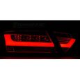 Paire de feux arriere Audi A5 07-11 LED BAR fume-27289698-2