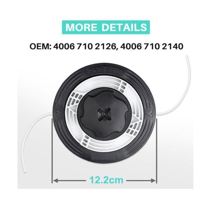 AutoCut C6-2 Tête De Débroussailleuse De Rechange 4006-710