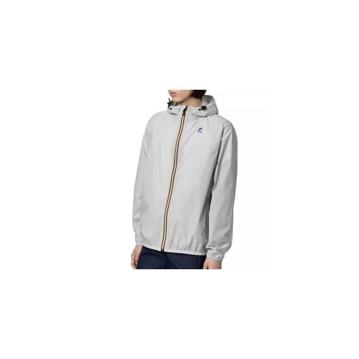 Veste Réversible Imperméable Style K-Way - Taille S, Couleur Blanche, Neuve Avec étiquettes
