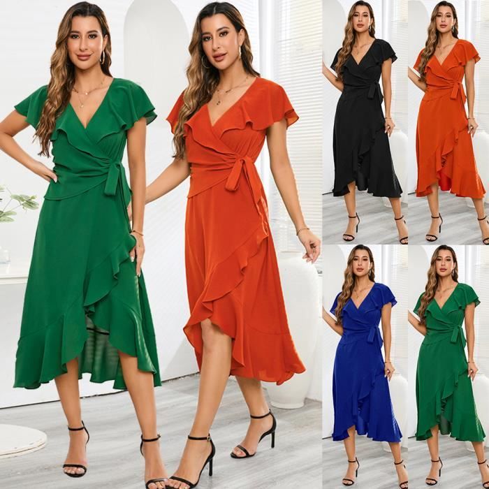 Robe best sale fluide cintrée