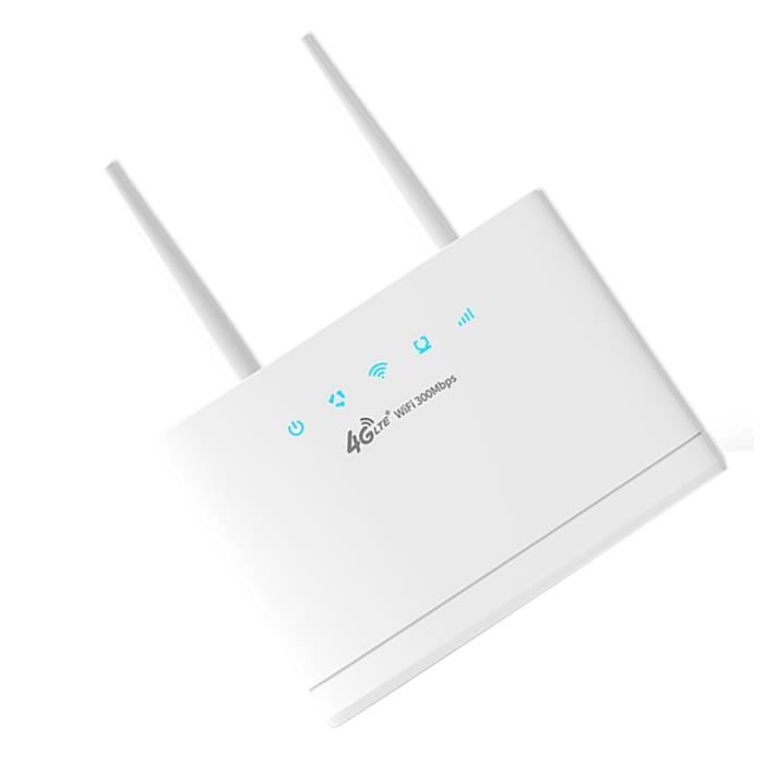 Routeur Sans Fil R311 4G LTE 300Mbps 4G Wifi avec Fente pour Carte SIM ...