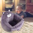 Canapé de siège de soutien pour bébé, peluche douce, en forme d'animal pour bébé qui apprend à s'asseoir sur une Chat-3