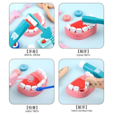 Small Foot 11160 Malette de docteur Premiers secours en bois, avec accessoires tels que stéthoscope, thermomètre clinique et seringue, à partir de 3 ans