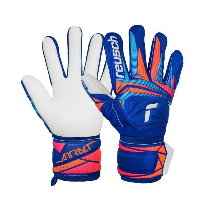 Gants De Gardien REUSCH Attrakt Grip – Latex Grip, Mesh Respirant, Coupe Plate – Confort Et Adhérence