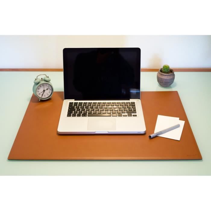 Sottomano Da Scrivania In Cuoio - Made In Italy Con Base Antiscivolo - Foto 2