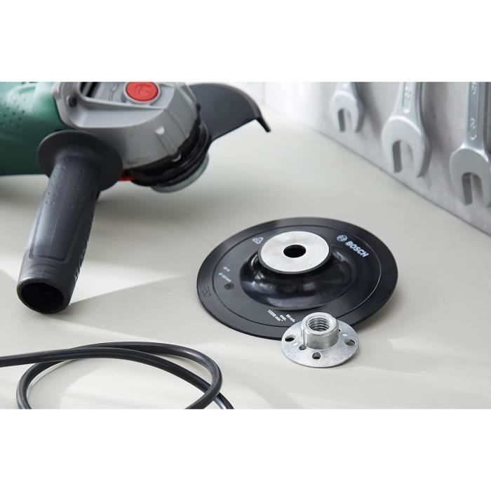 Bosch Accessories 2609256257 Plateau De Ponçage 125 Mm Pour Meuleuse Angulaire