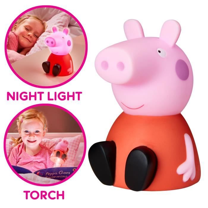 Peppa Pig-Veilleuse et lampe torche enfant GoGlow Buddy