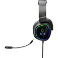 Casque Gaming RGB THE G-LAB - Compatible PC, PS4, XboxOne - Noir-4