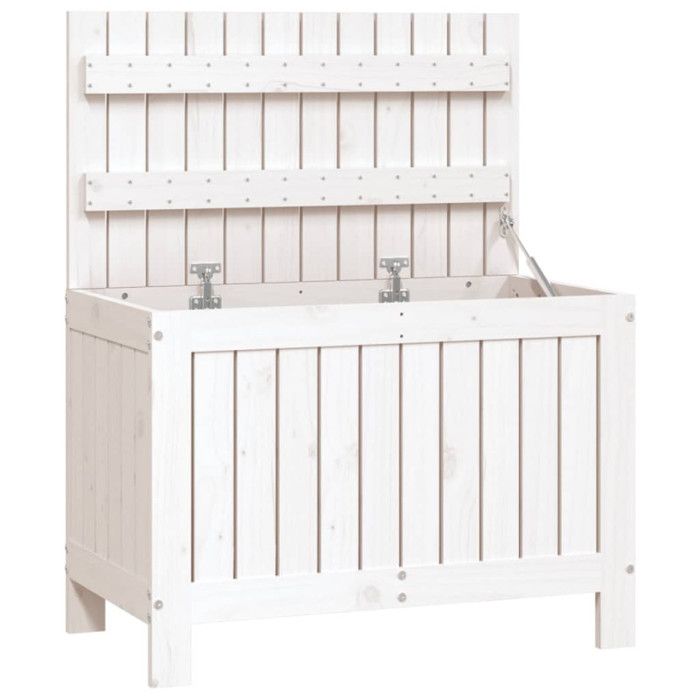vidaXL Boîte de rangement de jardin gris 110x50x58 cm résine tressée