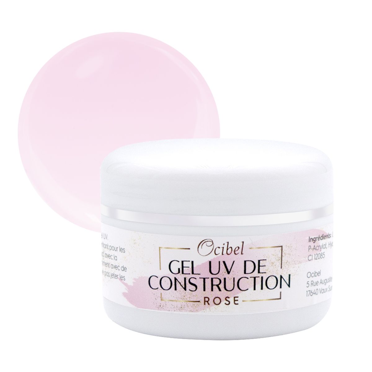 Gel UV de Construction Rose - 30 ml - Cdiscount Au quotidien