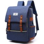 FREEBIZ Sac à Dos Ordinateur Portable Imperméable avec Pris USB pour Bureau Scolaire Affaire Voyage Unisexe (Bleu )