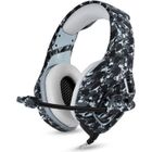 Casque audio ONIKUMA Gaming pour PS4 Xbox One, Camouflage Casque Gamer avec Micro Jeux Vidéo Gaming Compatible pour PC Xbox Laptop