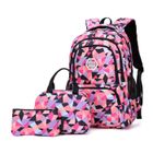 LOLI Sac à Dos+Sac Crayon+Petit sac à bandoulière lycée collège Scolaire Sacs école Ado enfant Garçons Filles backpack-741