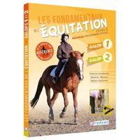 Livre Les Fondamentaux de l'Equitation - Galops 1 & 2 Amphora
