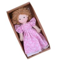 Waldorf – poupée en peluche avec vêtements, jouet en peluche princesse pour petite fille, fait à la main, cadeau pour enfants e