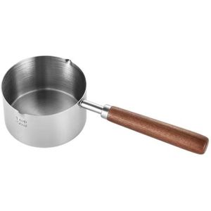 Lot De 2 Petites Casseroles En Cuivre Vintage, 100 Ml Et 200 Ml, Pour Gaz