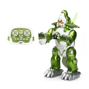 ROBOT - ANIMAL ANIMÉ vert-Télécommande à détection tactile, Robot, Missile de dinosaure, interrupteur de marche, musique dynamique