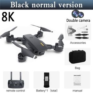 DRONE Sac noir Dual 8K 1B - Drone 5g Drone 8k Hd Drones 