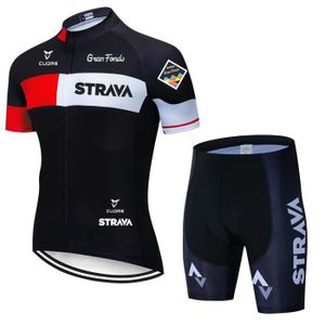 DÉCORATION DE VÉLO 3XL - Strava – maillot de cyclisme à manches court