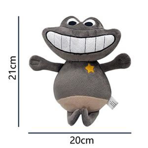 20 CM - Animaux en peluche de dessin animé pour enfants, Maison de courses  de Gabby, Chat souriant, Voiture