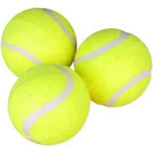 BALLE DE TENNIS Balle De Tennis 3 Pièces Balles De Tennis En Vrac Balles De Tennis Extra Duty Balles De Tennis Régulières Accessoire De Tenni[H1638]