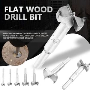 EFANTUR 10 Pcs Meche Bois 15-60mm Fraise Bois Forstner Bits foret bois Meche a Faconner M/èche /à Bois Carbure Installation de Portes Sph/ériques pour Trou Travail Bois Plastique Contreplaqu/é Tiroir