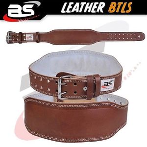 Evo Fitness Cuir Dip Ceinture Haltérophilie Gym Sangles