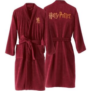 PEIGNOIR Peignoir brodé 100% coton, HARRY POTTER GRYFFONDOR