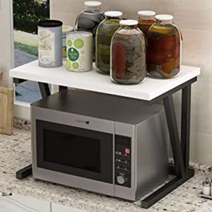 Support De Four A Micro Ondes Mural Pour Etagere De Cuisine Support De Stockage 3 Niveaux 40 60cm Achat Vente Support De Micro Ondes Cdiscount
