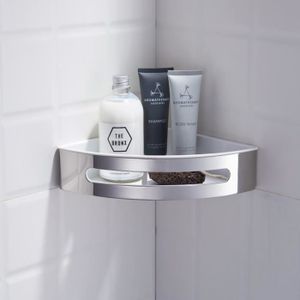 Douche étagère Salle de bains Accessoires Stockage Panier pour cuisine chambre salle de bain 